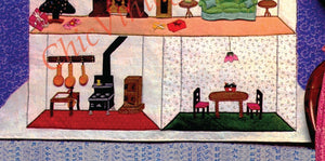 Vintage Doll's House Pattern, Hanging Doll's House, Instant Download