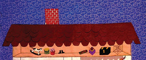 Vintage Doll's House Pattern, Hanging Doll's House, Instant Download