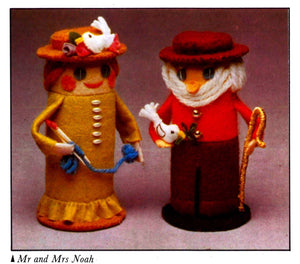 Vintage Noah's Ark Sewing Pattern, Instant Download, No Special Skills Required