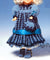 Knitted Doll's Dress Pattern, 13 inch Doll, Instant Download
