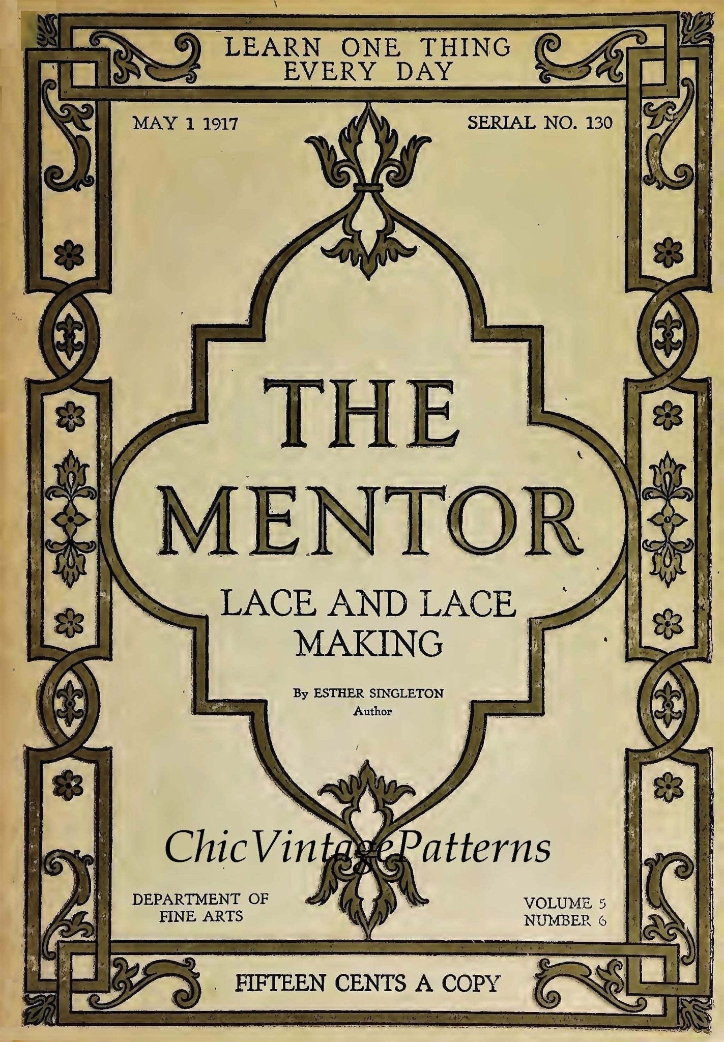 Lace and Lace Making PDF Booklet, 1917,  Instant Download