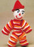 Crochet Clown Doll Pattern, Digital Pattern