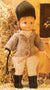 Dolls Clothes, Horse Riding Outfit Pattern,  Instant Download