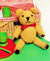 Knitted Teddy Bear Pattern, 112cms High, Instant Download
