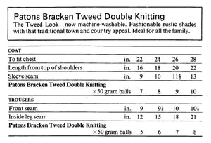 Children's Jacket and Pants Knitting Pattern, Hooded Coat and Pants, Digital Pattern