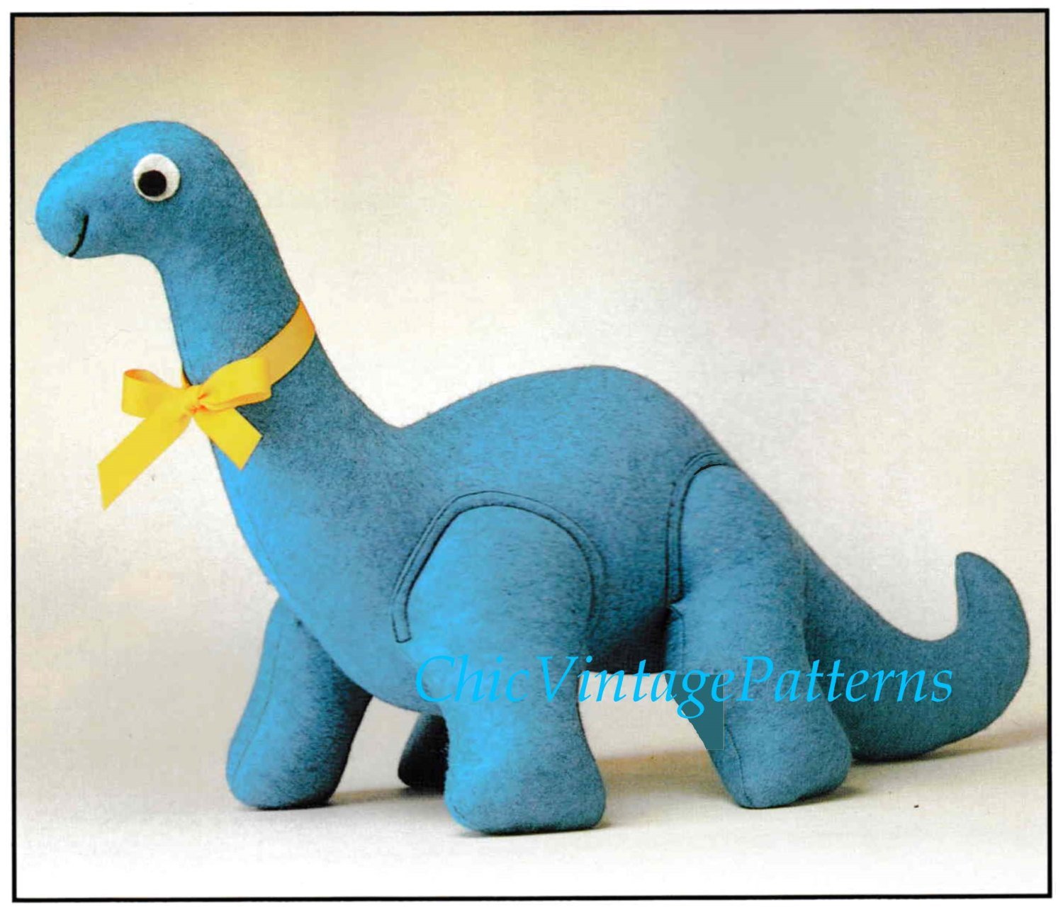Dinosaur Toy Sewing Pattern Soft
