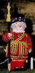 Knitted Soft Toy Beefeater Doll Pattern, Instant Download Pattern