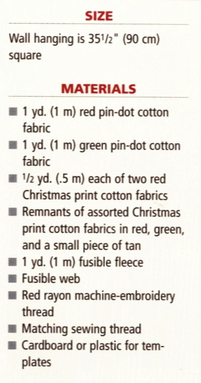 Advent Wall Hanging Pattern, Christmas Wall Decor, Instant Download