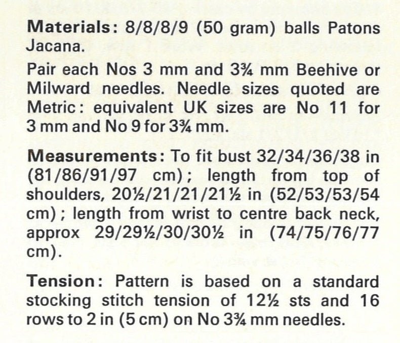 Ladies Knitted Cardigan Pattern, Wrap-around Style, Instant Download